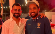 Mohammed Azharuddeen and Virat Kohli. (Photo Source: Instagram)