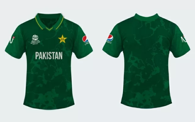 Pakistan Cricket Jersey. (Photo Source: Ghulam Abbas Shah/Twitter)