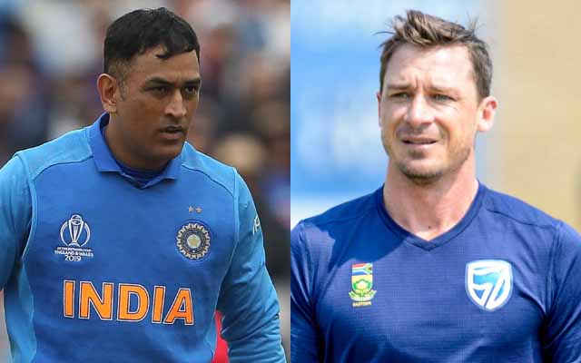 MS Dhoni and Dale Steyn. (Photo Source: Getty Images)