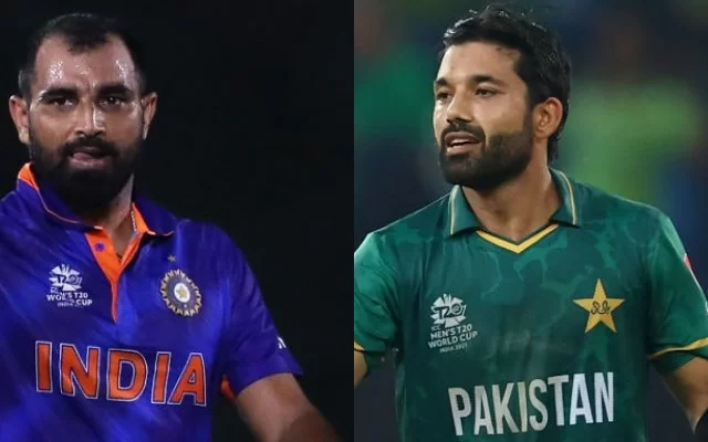 Mohammad Rizwan and Mohammed Shami. (Photo Source: Getty Images)
