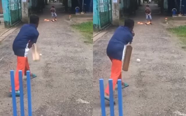 A kid bowling. (Photo Source: Instagram)