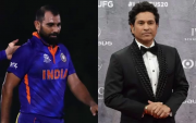 Mohammed Shami and Sachin Tendulkar. (Photo Source: Getty Images)