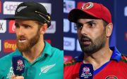 Kane Williamson & Mohammad Nabi (Photo Source: Getty Images)