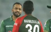 Mohammad Nawaz and Mahmudullah. (Photo Source: Twitter)