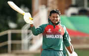 Mahmudul Hasan Joy. (Photo by Jan Kruger-ICC/ICC via Getty Images)