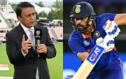 Sunil Gavaskar and Rohit Sharma. (Photo Source: Getty Images)
