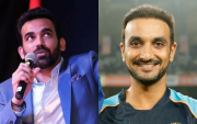 Zaheer Khan and Harshal Patel. (Photo Source: Instagram and Twitter)