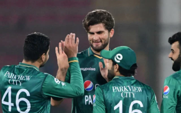 Shaheen Afridi. (Photo by ASIF HASSAN / AFP) (Photo by ASIF HASSAN/AFP via Getty Images)