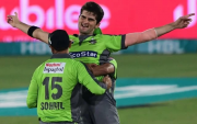 Shaheen Shah Afridi. (Photo by Asif HASSAN / AFP) (Photo by ASIF HASSAN/AFP via Getty Images)