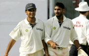 Sourav Ganguly and Harbhajan Singh. (Photo Source: Getty Images)