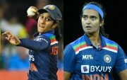 Jemimah Rodrigues and Shikha Pandey. (Photo Source: Getty Images)