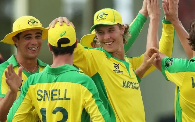 U19 Australia team. (Photo by Ashley Allen-ICC/ICC via Getty Images)
