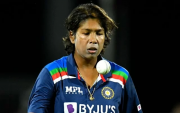 Jhulan Goswami. (Photo by Albert Perez/Getty Images)