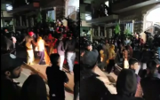 Celebration at Ravi Bishnoi’s house. (Photo source: Twitter/Express Sports)