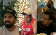 KL Rahul, Shardul Thakur and Yuzvendra Chahal. (Photo source: Instagram/Cricket bloggers)