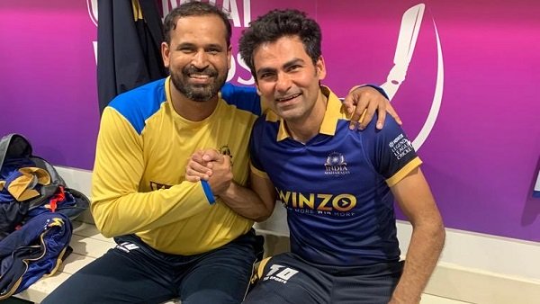 Mohammad Kaif and Yusuf Pathan (Images Source: Mohammad Kaif Twitter Handle)
