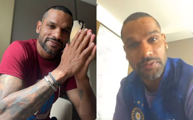 Shikhar Dhawan (Images Source: Instagram)