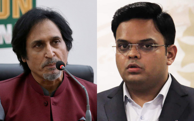 Ramiz Raja and Jay Shah (Image Source: Getty Images/Twitter)