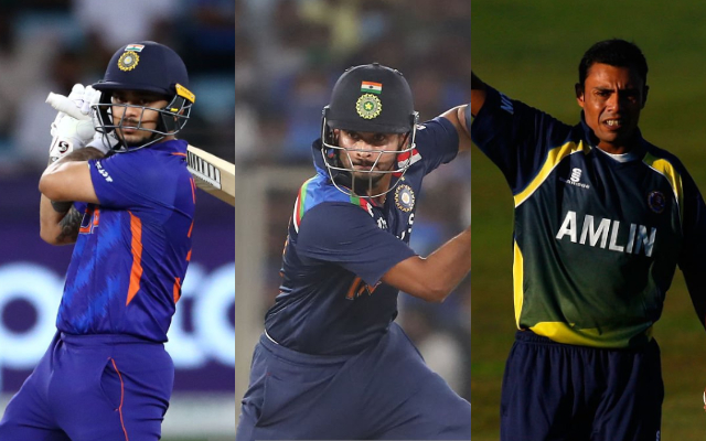 Ishan Kishan Shreyas Iyer and Danish Kaneriya (Photo Source: Getty Images)