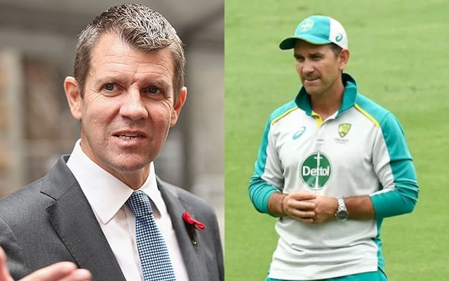 Mike Bair and Justin Langer (Image Source: Getty Images)