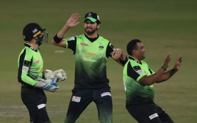 Lahore Qalandars. (Photo by ARIF ALI/AFP via Getty Images)