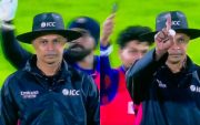 Kuldeep and Siraj with Umpire (Photo Source: Twitter)