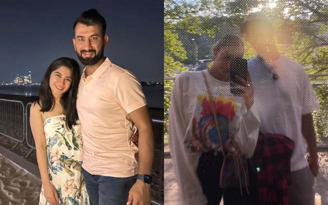 Pujara and Rahul (Photo Source: Instagram)