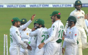 Pakistan vs Bangladesh. (Photo by MUNIR UZ ZAMAN/AFP via Getty Images)