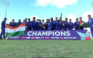 India U19 WC 2022. (Photo Source: Disney+Hotstar)