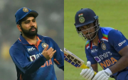 Rohit Sharma and Sanju Samson. (Photo Source: Getty Images)