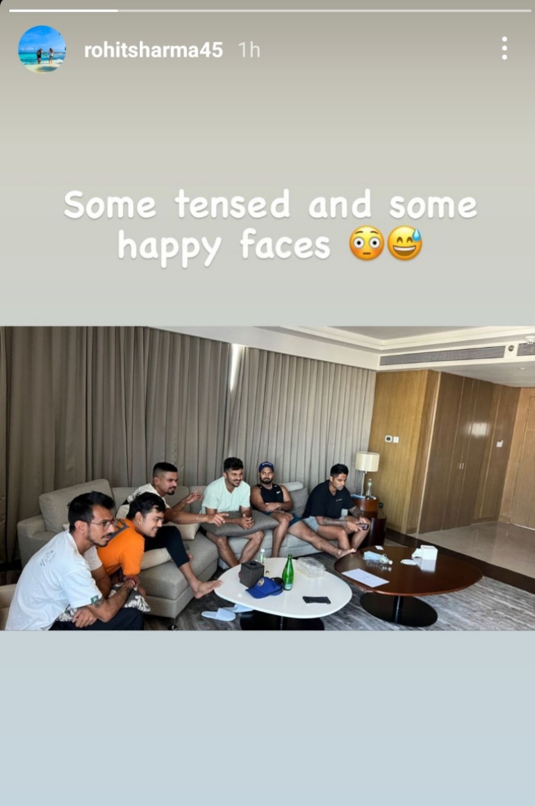 Rohit Sharma Instagram Story (Photo Source- Instagram)