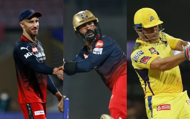 Faf du Plessis, Dinesh Karthik And Dhoni  (Photo Source: IPL/BCCI)