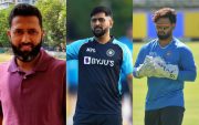 Wasim Jaffer, MS Dhoni and Rishabh Pant (Photo Source: Twitter)