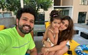 Rohit Sharma With Family (Image Credit- Instagram)