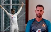 Shaheen Afridi and Shaun Tait (Image Source: Twitter)