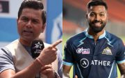 Akash Chopra & Hardik Pandya (Photo Source: Twitter)