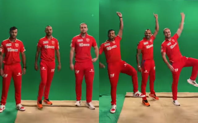 Mayank Agarwal, Shikhar Dhawan And Liam Livingstone (Photo Source: Instagram)