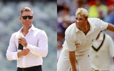 Michael Clarke and Shane Warne. (Photo Source: Getty Images)