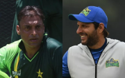 Shoaib Akhtar and Shahid Afridi. (Photo Source: Getty Images)