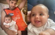 Bhuvneshwar Kumar With his daughter (Photo Source: Instagram)