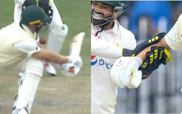 Mohammad Rizwan and Marnus Labuschagne. (Photo Source: Twitter)