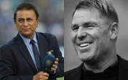 Sunil Gavaskar and Shane Warne (Photo source: Twitter)