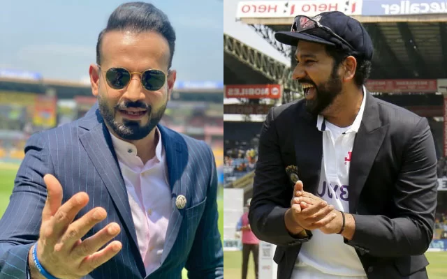 Irfan Pathan and Rohit Sharma. . (Photo Source: Instagram)