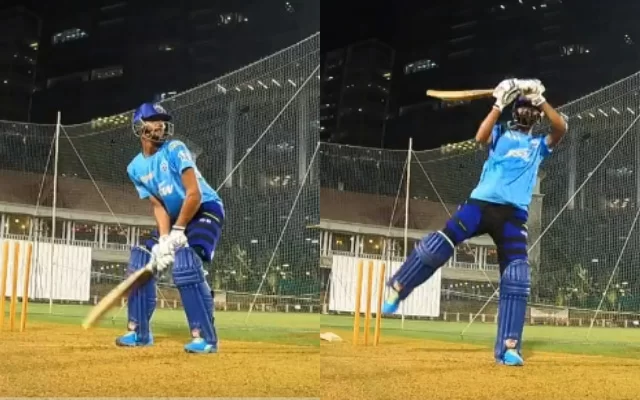 Yash Dhull in Delhi Capitals camp (Photo Source: Twitter)