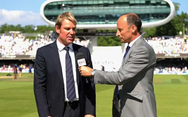 Shane Warne and Nasser Hussain. (Photo Source: Getty Images)