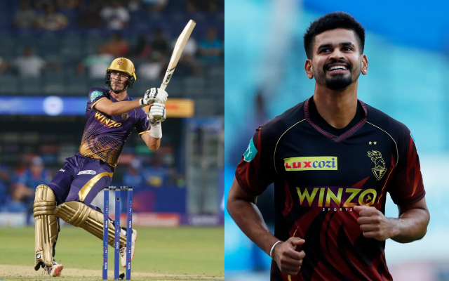 Pat Cummins and Shreyas Iyer (Image Source: BCCI/IPL)