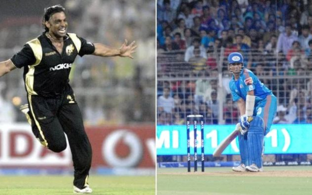 Sachin Tendulkar and Shoaib Akhtar. (Photo Source: Twitter)