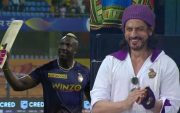 Andre Russell And Shah Rukh Khan (Image Credit- Twitter)