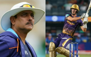 Ravi Shastri and Pat Cummins (Photo Source: Twitter)
