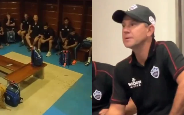 Ricky Ponting Speech. (Photo Source: Twitter/Delhi Capitals)